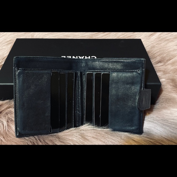 ‼️SOLD‼️🌸Chanel CC 🖤Black vintage wallet - Picture 5 of 8